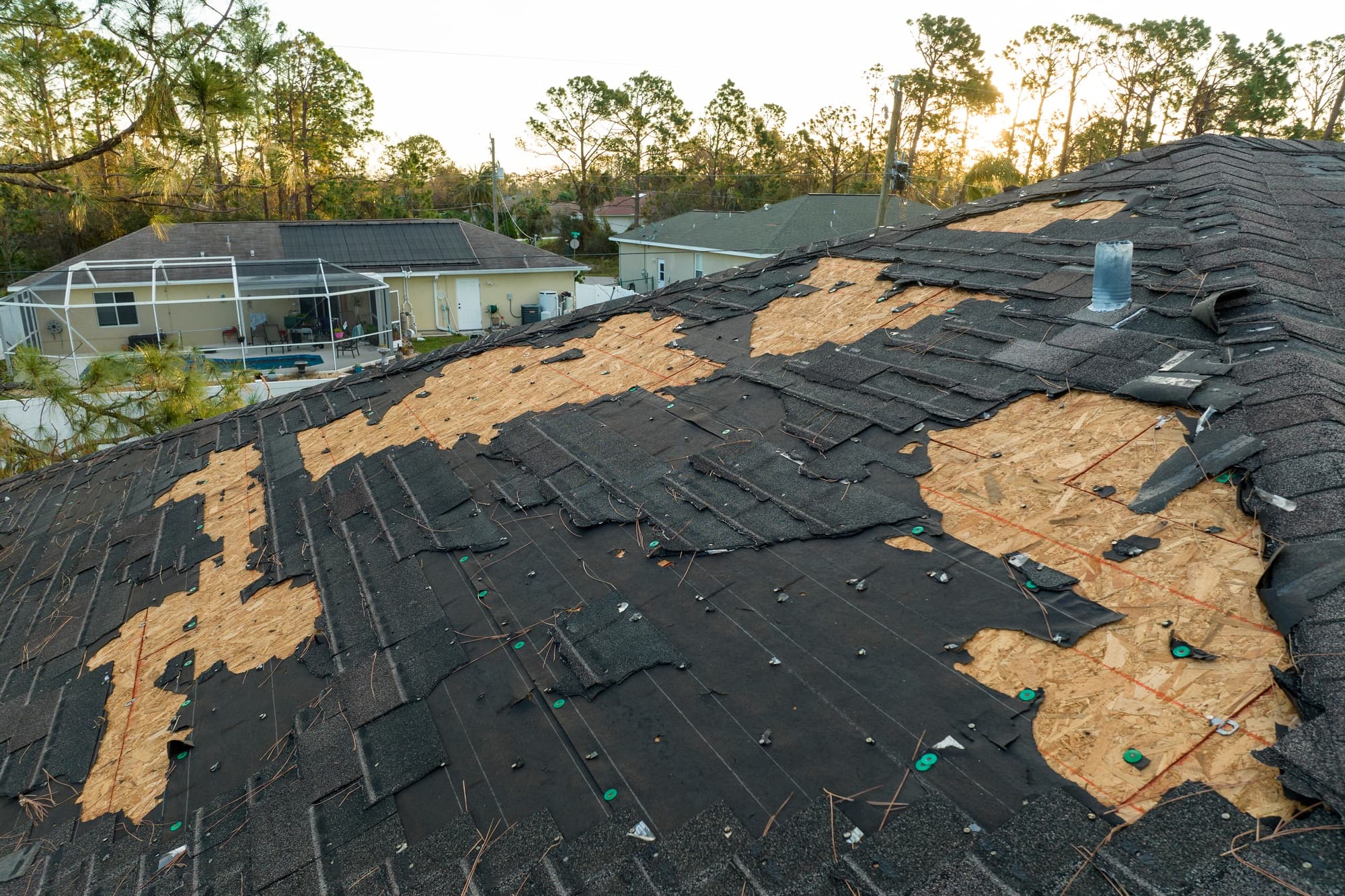 Red Rhino Roofing provides expert storm damage roof repair services in El Paso TX.